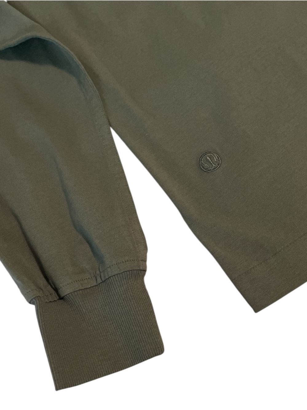 Lululemon All Yours Organic Cotton Long Sleeve Shirt in Palm Deco Women’s Small - Picture 6 of 7